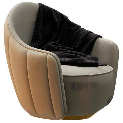 HERMES现代单人沙发